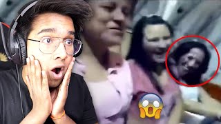 REAL GHOSTS CAUGHT ON CAMERA😱