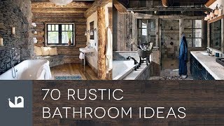 70 Rustic Bathroom Ideas