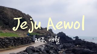 [제주추천여행지]에머랄드빛바다 제주 애월|봄날카페|한담해안산책로|애월해안도로| Aewol, a famous place in Jeju