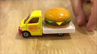 Tomica多美小汽車Toyota Town Ace Hamburger car