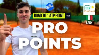 Winning Another Professional Point !! | Road To 1 ATP Point
