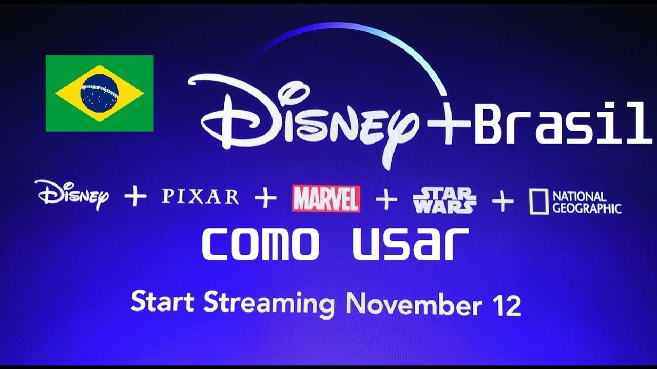 Como Usar A Disney+ No Brasil - YouTube