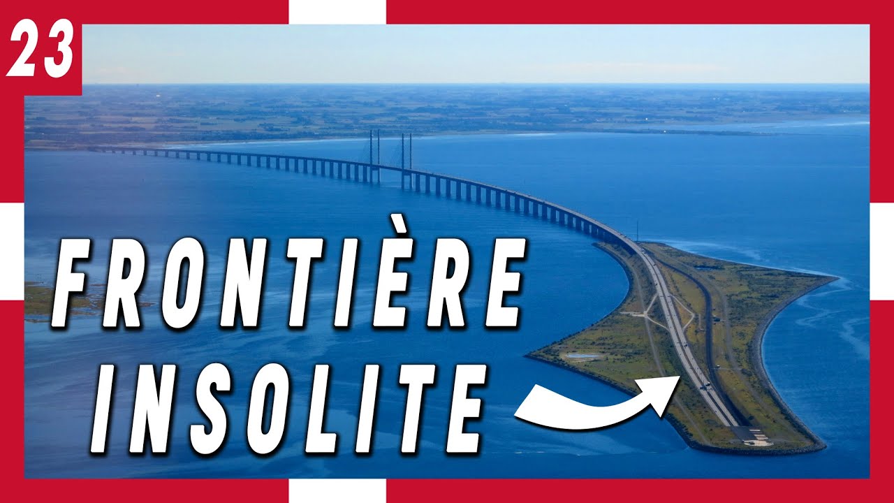 Cette Frontière Entre La Suède Et Le Danemark Est Insolite ! Pont De L ...