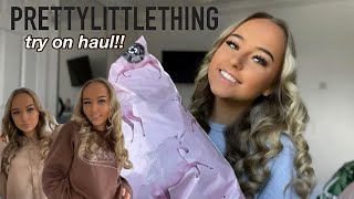 HUGE PRETTYLITTLETHING TRY ON HAUL 2021!! | *brown aesthetic*🤎