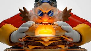 Sonic Characters Try Fast Food 🍔🍟 | ASMR Mukbang | AI Food Fantasy