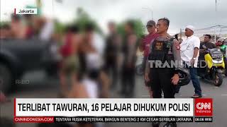 Terlibat Tawuran, 16 Pelajar Dihukum Polisi | REDAKSI PAGI (22/10/22)