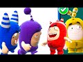 RUNNING! Oddbods Turbo Run Fuse Jeff vs Pogo Bubbles Challenges | Nubi Gameplay