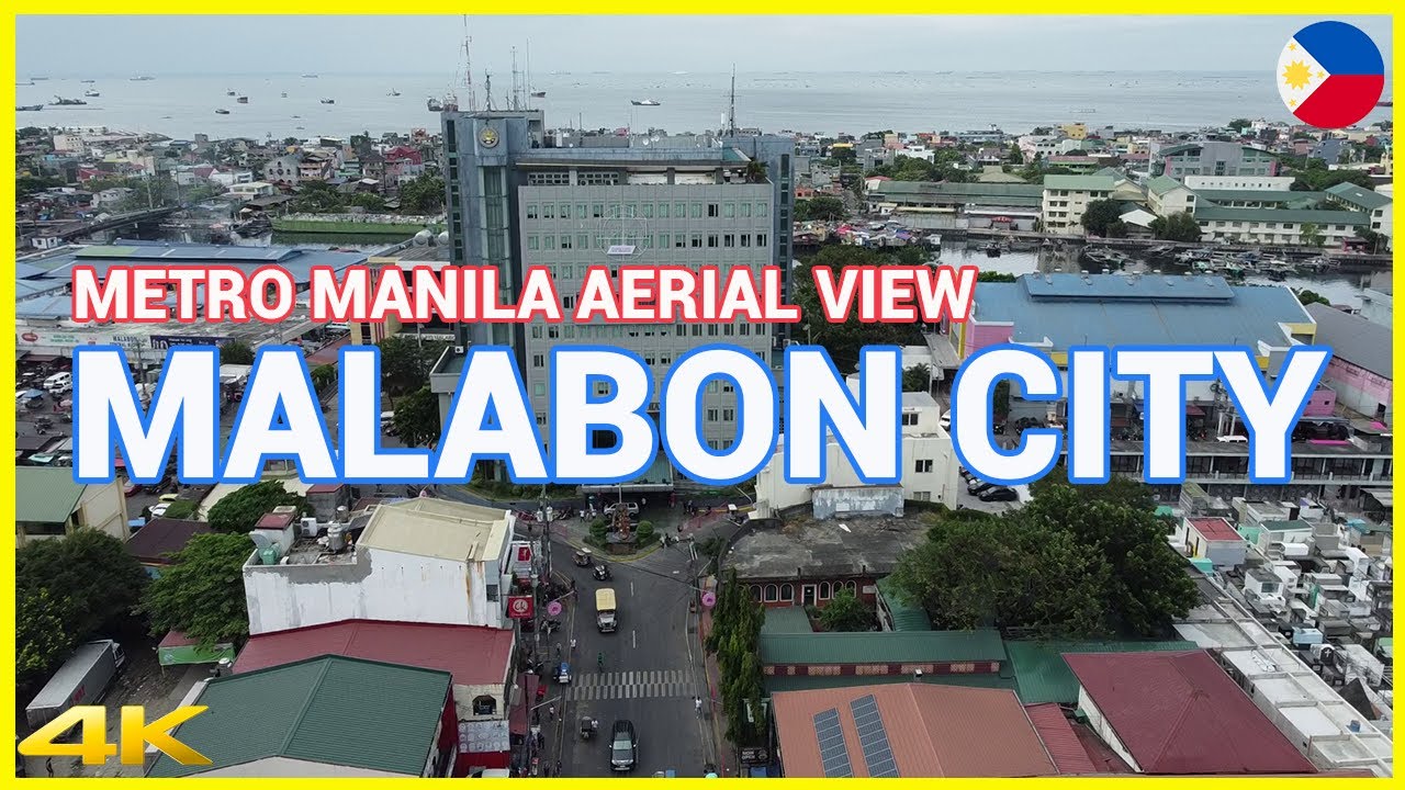 Malabon City Proper | Metro Manila | Aerial View | Drone Shot - YouTube