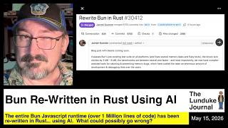 Bun Re-Written in Rust Using AI