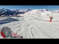 4k skiing alpe d huez first ever visit early season france gopro hero11