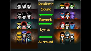 Incredibox | Best Mixes On YouTube V1 - V8 (With Lyrics)| 300 subs Special! | Realistic Sound