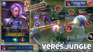 Veres Jungle Pro Gameplay | SS Tier Hero as Jungle + Best Build | Arena of Valor | Liên Quân mobile