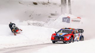 Maximum Attack on Ice \u0026 Snow ❄️ Rally Sweden Was Insane!