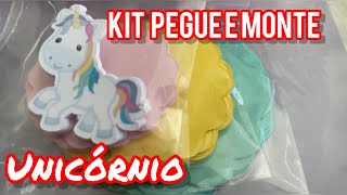 Kit pegue e monte unicórnio 🦄