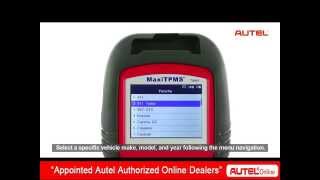 How to replace TPMS sensor with Autel MaxiTPMS TS601/MX-Sensor/ MaxiTPMS Pad