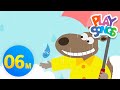 Rain drops☔️  + More Nursery Rhymes & Kids Songs | Playsongs