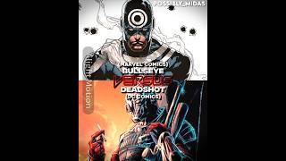 Bullseye #vs Deadshot | #fyp #wis #viral #edit #comics #marvel #dc #batman #daredevil