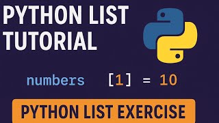 Python List Tutorial | How to Change List Elements Easily | Python List Exercise