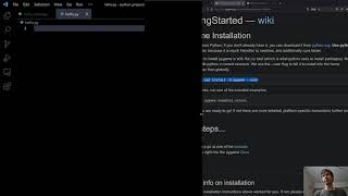 Installing Python3 and pygame.