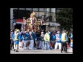 平成28年 2016年11月3日市原市五井大宮神社秋季例祭　上宿町・下宿町・新田町 祭り囃子神楽　競演・北五井若宮八幡宮神輿　モミ・サシ