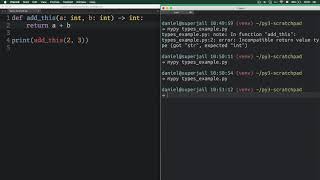 Python: Type Checking Python Programs With Type Hints and mypy
