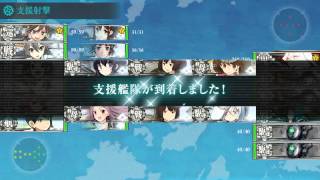 艦これ 2015冬イベE-5 「決戦！連合艦隊、反撃せよ！」(甲)　ゲージ撃破 (明石編成)