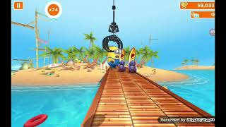 Minion rush 1.6.0 gameplay ( low graphichs vs high graphics)