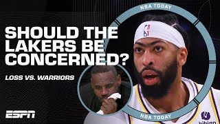 'I'm WORRIED for the Lakers' 🗣️ - Perk concerned with Davis' absence & their loss to GSW | NBA Today