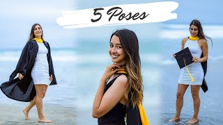 5 UNIQUE Graduation Poses for Women!