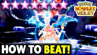 How to Beat 7 STAR CHARIZARD in Pokemon Scarlet and Violet! (LIMITED EVENT)