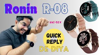 RONIN R-08 Smart BEST UNISEX Watch (Review)