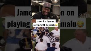James Harrison’s HILARIOUS Troy Polamalu impression😭 #shorts @channelseven5224