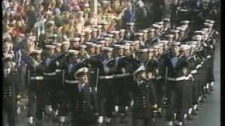 Plymouth Falklands Victory Parade 1982