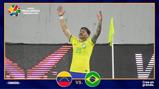 RESUMEN EXTENDIDO | VENEZUELA vs. BRASIL [1-2] | CONMEBOL PREOLÍMPICO | FASE FINAL