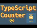 ⛱️ Html Css JavaScript TypeScript Counter 🏆.