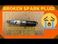 Remove Broken Spark Plug Porcelain