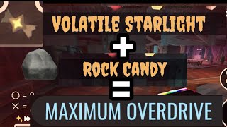 Volatile starlight + rock candy = Speed (roblox doors)