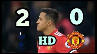 Tottenham vs Manchester United 2 0   Highlights & Goals   31 January 2018
