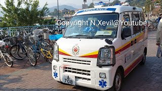 長洲A708號鄉村救護車出動 Village Ambulance A708 Responding in Cheung Chau