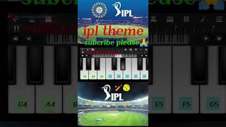 ipl theme music piano tutorial walk band app