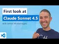 Claude Sonnet 4.5 is here in VS Code!