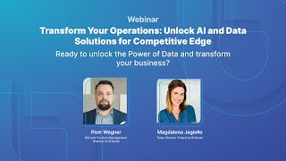 Transform Your Operations: Unlock AI and Data Solutions for Competitive Edge