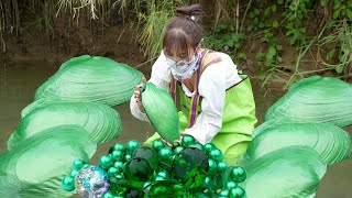 🥰🍏🔮Unexpected Treasure: Girl Finds Giant Mussel with Priceless Pearl While Exploring Riverbed