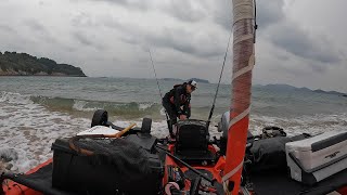 #KayakFishing⛵ep-2 2 days and 1 night on a remote 