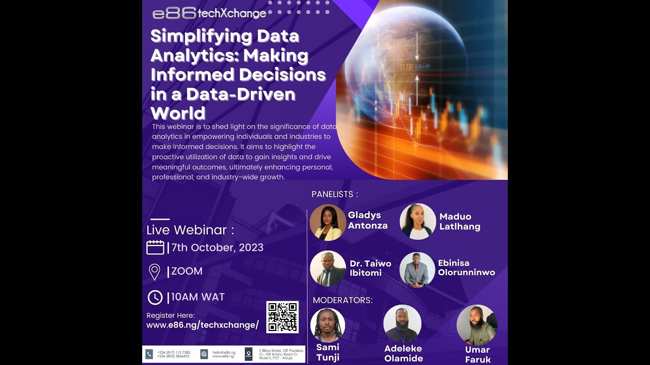 Simplifying Data Analytics Making Informed Decisions In A Data Driven