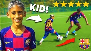 8 YEAR OLD KID MESSI IS.. UNVBELIEVEABLE (better than the real lionel messi)