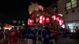 平成30年 大阪市東住吉区　桑津天神社 桑津だんじり宮入り