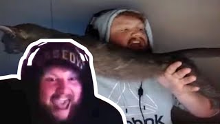 Caseoh Reacts To A Compilation of His Funniest Moments