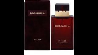 Dziś pachnę... D\u0026G  Pour Femme Intense edp