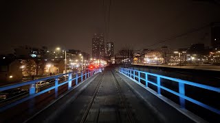 4K POV HTM tram 11 - 🔁 Scheveningen Haven - Rijswijkseplein The Hague Holland